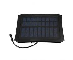Luci Solari Faretti per Esterno Applique da Parete Solari Lampade da Giardino Oojuuyunkjlkj Valvola Elettropompa Timer 7V/Illuminazione a Led Stagno da Giardino Pompe Sommergibili Energia Solare Font