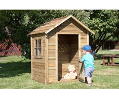 AVANTI TRENDSTORE - Casetta per bambini marrone d'imitazione