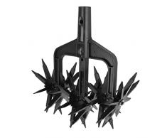 Arieggiatore del Terreno da Giardino, 2 in 1 Arieggiatore Ventilato a Fresa Rotativa, per Aratura Profonda e Aerazione, Uno Strumento Utilizzato da Paesaggisti, Giardinieri e Proprietari di Case