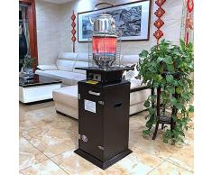 YAOJIA Stufa a Fungo per Interni Stufa da Esterno Multifunzionale 3 in 1, Stufe A Gas Liquefatte Propano Allaperto for Uso Commerciale, Stufa for Riscaldamento da Giardino con Ruote