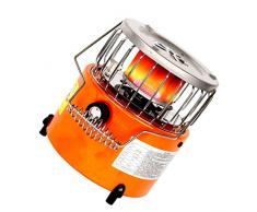 Stufa da campeggio portatile riscaldatore esterno 2 in 1 stufa a propano a gas da trekking per la pesca del ghiaccio