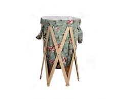 ECSWP Creativo Hamper Pieghevole Lavanderia Carrello Giardino Portabiancheria Tessuto del Giocattolo Basket archiviazione