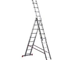 Scala alluminio telescopica Marchetti Orange 3 rampe x 7 9 11 12 gradini (3 rampe x 11 gradini)