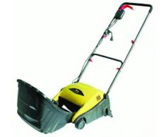 Arieggiatore elettrico con cesto raccolta per prato e giardino