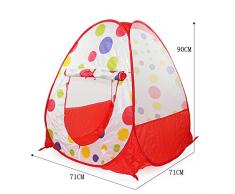Italily - Bambini Gioca a Tenda Teatro Tenda da Interno Gioca Giocattoli Regalo di Compleanno, Pieghevole e Portatile