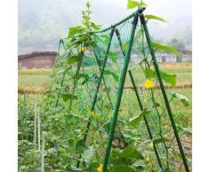 AmgateEU - Rete a graticcio in nylon per supporti a traliccio, per piante rampicanti, vigne e altre piante