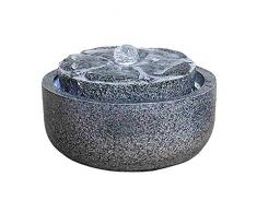 Fontana Zen da Interno Fontane decorative Fontana da tavolo in pietra fontana dacqua decorazione da giardino interni fontana in pietra per ufficio e arredamento per la casa Zen Meditation Waterfall D