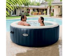 Intex Piscina Spa Idromassaggio Bubble Massage 196X71 Cm 4 Posti da Esterno con Accessori