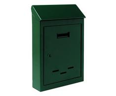 VULCANIA SRL Cassetta Postale in Acciaio 26x17x5 cm