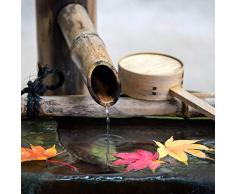 wandmotiv24 Tabella Fontana in Un Giardino Zen Giapponese Tavolo Design M0824