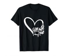 Cuore, barbecue, affumicare, barbecue, affumicare, barbecue, affumicare, barbecue Maglietta