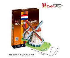 Cubic Fun C089H - 3D Puzzle Mulino a Vento Olandese