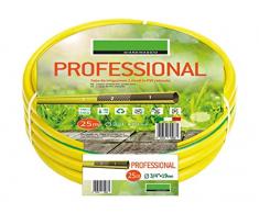 Tubo Irrigazione 3 Strati In PVC Retinato, Tubo Acqua Giardino, Diametro In 1/2 5/8 3/4, Lunghezza da 10 Metri 15 Metri 25 Metri (10, Ø3/4 19mm)