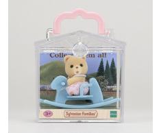 Sylvanian Families - 5199 - Bebè Orso E Cavallo A Dondolo