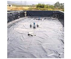 HDPE Telo laghetto HDPE Telo laghetto da Giar No Telo Il laghetto del Giar No Rivestimento Protettivo in Gomma Laghetto Artificiale Piscina da Esterno Im meabil(Size:10x33ft/3x10m,Color:12S)