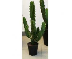 takestop PIANTINA GRASSA PIANTA Finta Artificiale 9x9x13cm Vaso Forma Casuale Ceramica Quadrato 5x11CM Decorazione Design SCRIVANIA Ufficio BOMBONIERA