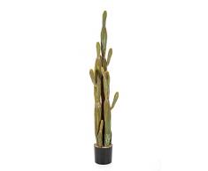 artplants.de Cactus Artificiale San Pedro GRUMIUM, Verde-Marrone, 150cm - Cactus Finto