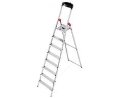 Hailo 8160 – 801 L60 Scala in alluminio con 8 gradini