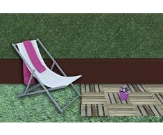 BG – cespuglio artificiale Diamond 36 Bastoncini, 1 mm Larghezza, 9,5 mm largo in scatola con marchio BG, Bastoncini incrociate, rif. De Catral) 1.5 x 3 m 18 * 54 Diamond – mz8016