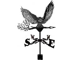 Banderuola segnavento in Acciaio Inossidabile per Esterni, Ornamento segnavento per Giardino, Garage, Cupola, fienile