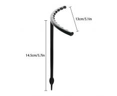 XHONG, paletti di Supporto per Piante da Giardino, 6 Pezzi, graticcio per rampicanti, in plastica, Supporto per Piante Fai da Te per Fiori e Verdure