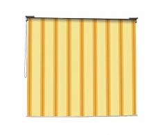 VERDELOOK Tenda da Sole Mykonos a Caduta con Catena, 2.5x2 m, Beige e Ocra