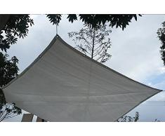 Teloni Ombrellone Balcone antigelo Protezione solare Giardino pensile Anti-UV criptato Spessore bianco Sole Rete-130g / m² (dimensioni : 4×8M)