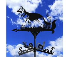 DITUDO Segnavento,Banderuola in Metallo Animale,Indicatore Direzione per La Fattoria AllAperto,segnavento in Acciaio Inossidabile,segnavento Decorativo,Adatto per casa,Giardino,fienile o Padiglione