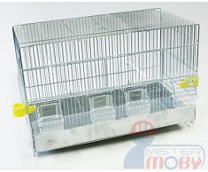 Ropet Gabbia Voliera Completa Lea X Canarini Pappagalli Uccelli Volatili 41X24Xh33