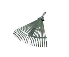 Xclou 341229 - Rastrello per fogliame, zincato, regolabile
