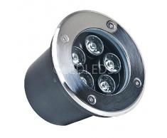 FARETTO INCASSO CALPESTABILE LED 5W IP66 DA ESTERNO LUCE CALDA 3200K CARRABILE