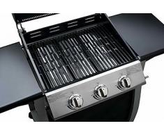 Barbecue a gas Colorado barbecue a Gas 3 Bruciatori BBQ campeggio GIARDINO giardino dotazione di Jet-Line