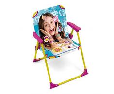 Soy Luna SEDIA Poltroncina Pieghevole Da Giardino Mare Spiaggia Cameretta Bambini