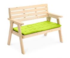 JEMIDI Cuscino Esterno Panchina - Outdoor Cushion Copri Seduta Panca - Cuscino Giardino Copri Sedia Dondolo Divanetto Balcone - Cuscini Divano Esterni