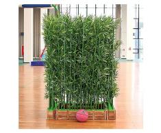Piante artificiali Pianta Di Bambù Artificiale In Vaso Alto, Recinzione Realistica Della Privacy Di Bambù hotel Del Ristorante, Schermo Divisorio for Piante Di Simulazione In Plastica ( Color : 100x18