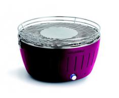LotusGrill G-PP-435 Barbecue a Carbone senza Fumo XL, 43.5 x 35 x 25.7 cm, colore Viola
