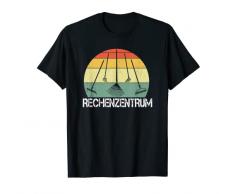 Data center Retro Vintage Rastrello e scopa da giardino Maglietta