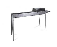 LISA Luxury IS an Attitude Cuocispiedini ed Arrosticini con Barbecue incorporato MiamiGrill 800+400 F in Ferro Alluminato