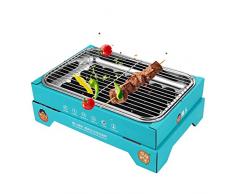 YUANXING Griglia a Carbone da Tavolo,Barbecue Monouso Barbecue a Carbone Portatile Pronto allUso - Griglia per Barbecue Portatile USA e Getta BBQ allaperto pochi Secondi per Iniziare