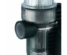 Einhell GE-GP 9041 E Pompa autoadescante (900 W, portata max 4100 L/h, prevalenza 48 m, altezza aspirazione max 8m, pressione max 4,8 bar, prefiltro integrato)