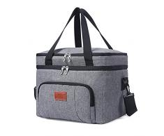 Borsa termica pieghevole, a tenuta stagna, 32 lattine, borsa termica termica per il pranzo | Borsa termica portatile morbida per viaggi allaperto, spiaggia, picnic, campeggio, barbecue