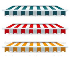 Tenda da Sole A Caduta AVVOLGIBILE con BRACCETTI 300x300