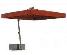 ITALFROM Ombrellone a Braccio Laterale Venere in Alluminio (300X400, Grigio Antracite)