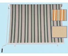 FRASCHETTI Tenda da Sole a Caduta Misure 300x250H cm Colore Verde/Beige - Tessuto 280gr/mq
