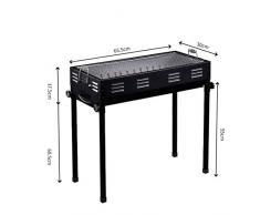 Xinxinchaoshi Carbone Griglia Barbecue for Ispessimento Portatile for Esterni Casa 3-5 Persone Barbecue Rack Wild Barbecue Stufa in Balcone e Giardino