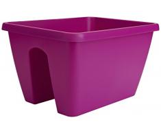 Elho 512203923500 Vaso da Balcone, Cherry