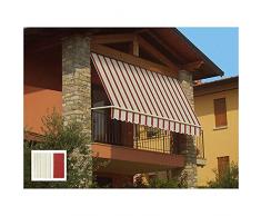 Tenda da Sole a Caduta 300x250cm Senza cassone terrazzo Balcone Telo 280gr/mq
