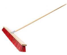 KOTARBAU®, Scopa industriale per grandi superfici, con manico, scopa da giardino, per capannoni e ambienti di grandi dimensioni, per spazzare la strada e i marciapiedi, 1000 mm