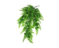 AIJUZIJIE Piante artificiali Felta artificiale Plastica finta parete cespugli di vite 85 cm Simulazione di vegetazione piante da verde