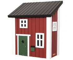 Cassetta Postale WILDLIFE GARDEN Rosso